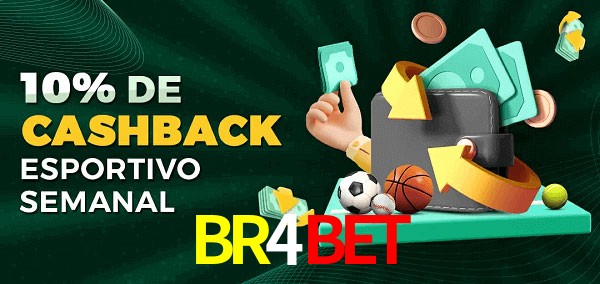 10% de bônus de cashback na BR4BET