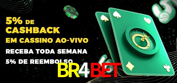 Promoções do cassino ao Vivo BR4BET